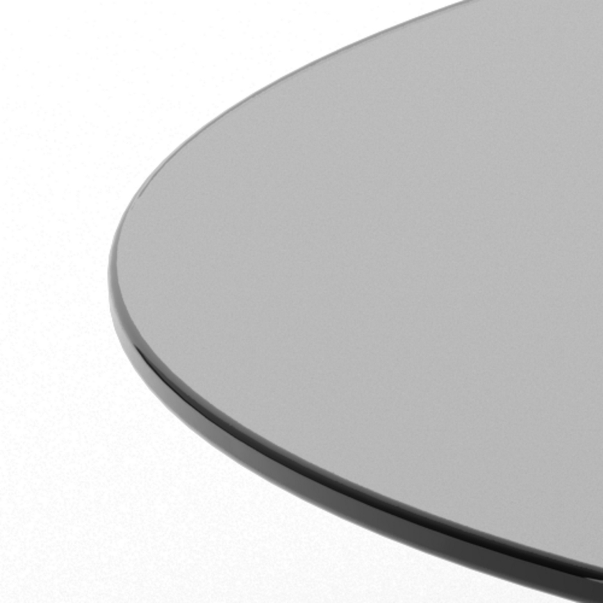 SANOS 80 cm Smoke Gray Coffee Table