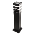 SANTA Outdoor Lamp 1xE27/60W/230V, 50 cm, IP54, Black