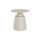 SANTORINI Coffee Table Ø 45 cm, Beige/Grey, Ceramic
