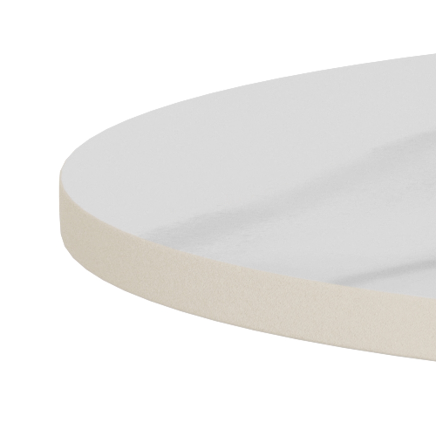 SANTORINI coffee table Ø 45 cm white/black/ceramic