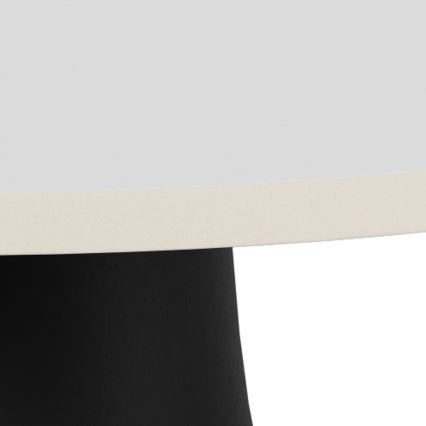 SANTORINI coffee table Ø 45 cm white/black/ceramic