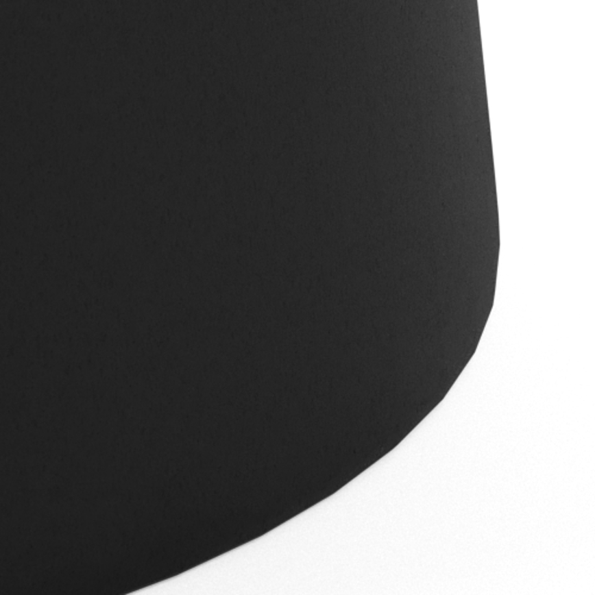 SANTORINI Coffee Table Ø 70 cm White/Black/Ceramic