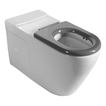 Sapho - Accessible two-piece toilet, white