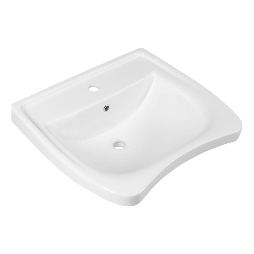 Sapho - Accessible wall-hung washbasin DISABLED 60x55 cm ceramic/white