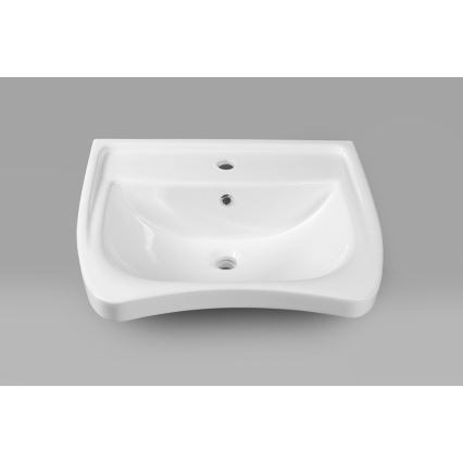 Sapho - Accessible wall-hung washbasin DISABLED 60x55 cm ceramic/white
