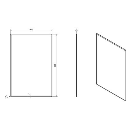 Sapho - ACCORD Mirror 40x60 cm