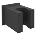 Sapho - Angular fixed shower holder/matte black
