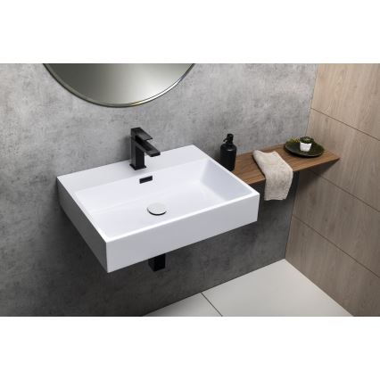 Sapho - AQUATIC wall-hung washbasin 60x46 cm ceramic/white