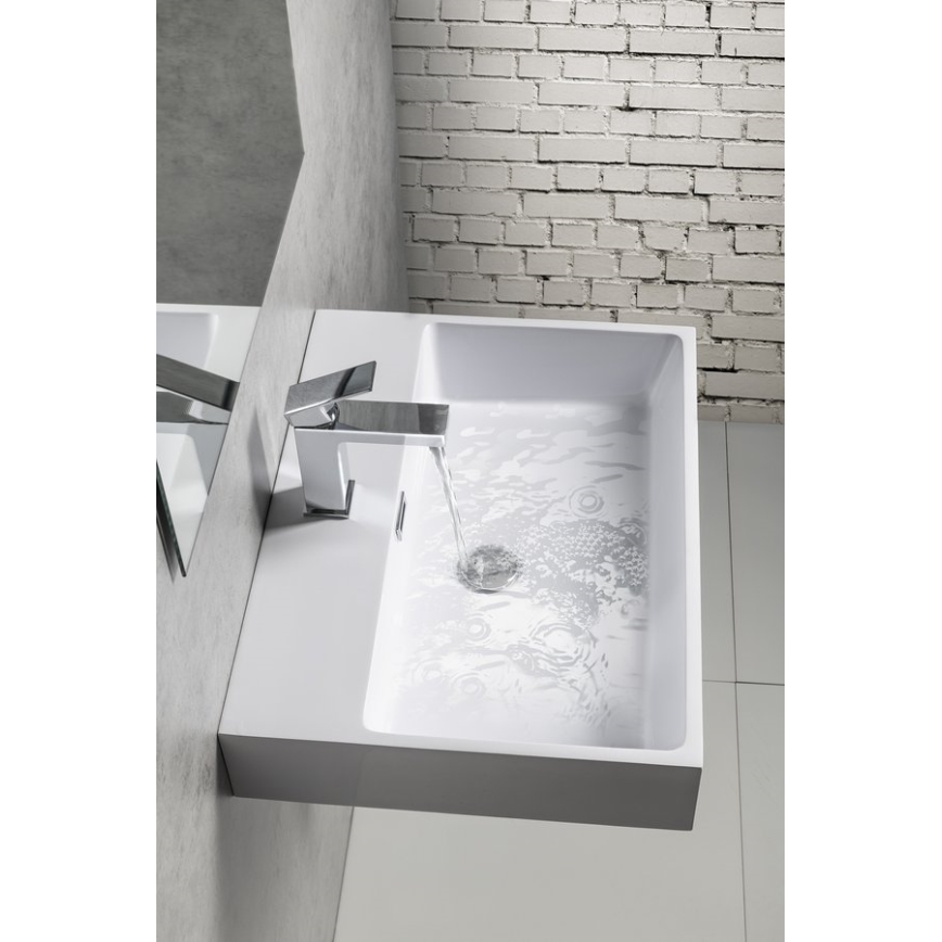 Sapho - AQUATIC wall-hung washbasin 60x46 cm ceramic/white