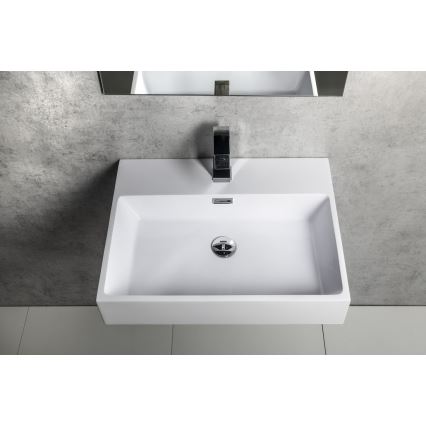 Sapho - AQUATIC wall-hung washbasin 60x46 cm ceramic/white