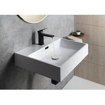 Sapho - AQUATIC wall-hung washbasin 60x46 cm ceramic/white
