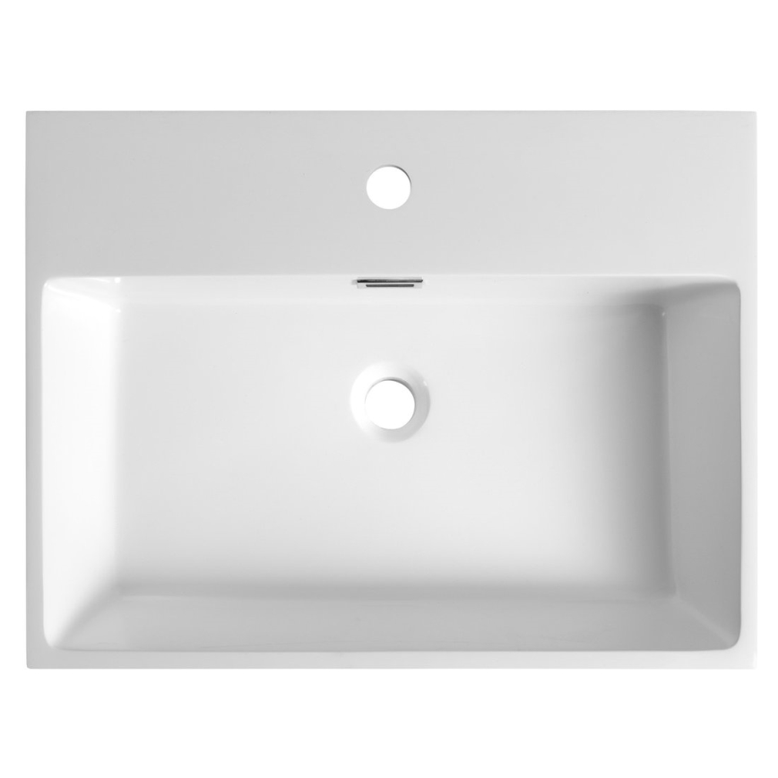 Sapho - AQUATIC wall-hung washbasin 60x46 cm ceramic/white