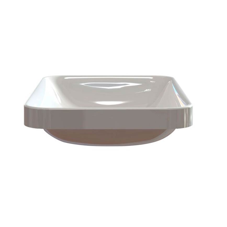 Sapho - ASOFFI Built-in Washbasin 55x37 cm Marble/White