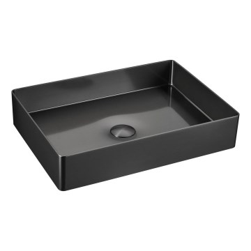 Sapho - AURUM Countertop Basin 50 x 35 cm Anthracite