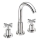 Sapho - AXIA RETRO 3-hole basin mixer 23.8 cm, polished chrome