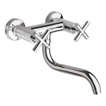 Sapho - AXIA RETRO Kitchen Faucet, Polished Chrome