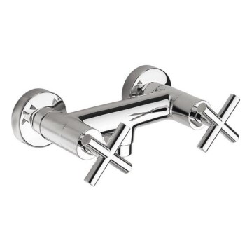 Sapho - AXIA RETRO Shower Mixer, Polished Chrome