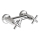Sapho - AXIA RETRO Shower Mixer, Polished Chrome