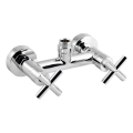 Sapho - AXIA RETRO Shower Mixer, Polished Chrome