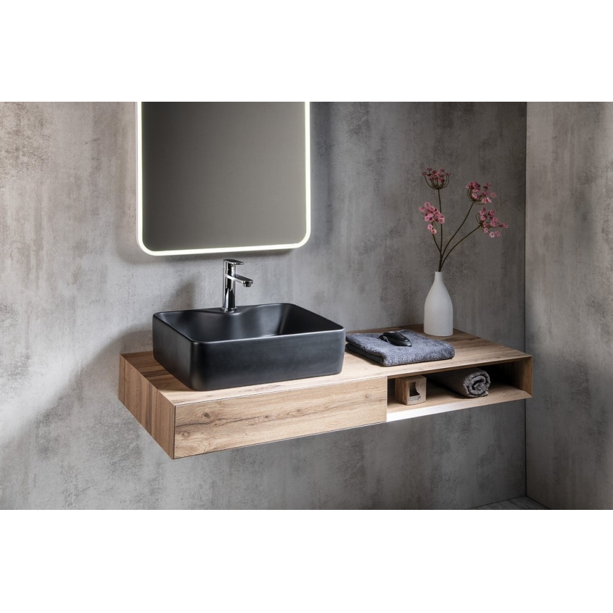 Sapho - BALENA Countertop Basin 48x37 cm Matte Black