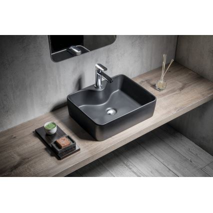 Sapho - BALENA Countertop Basin 48x37 cm Matte Black