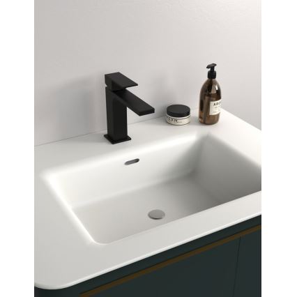 Sapho - Basin tap CUBEMIX 15,3 cm matte black