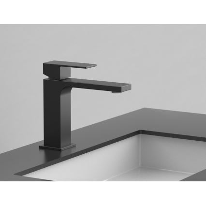 Sapho - Basin tap CUBEMIX 15,3 cm matte black