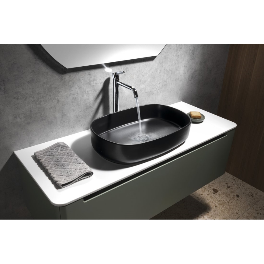 Sapho - Basin tap ICONIC 30,9 cm shiny chrome