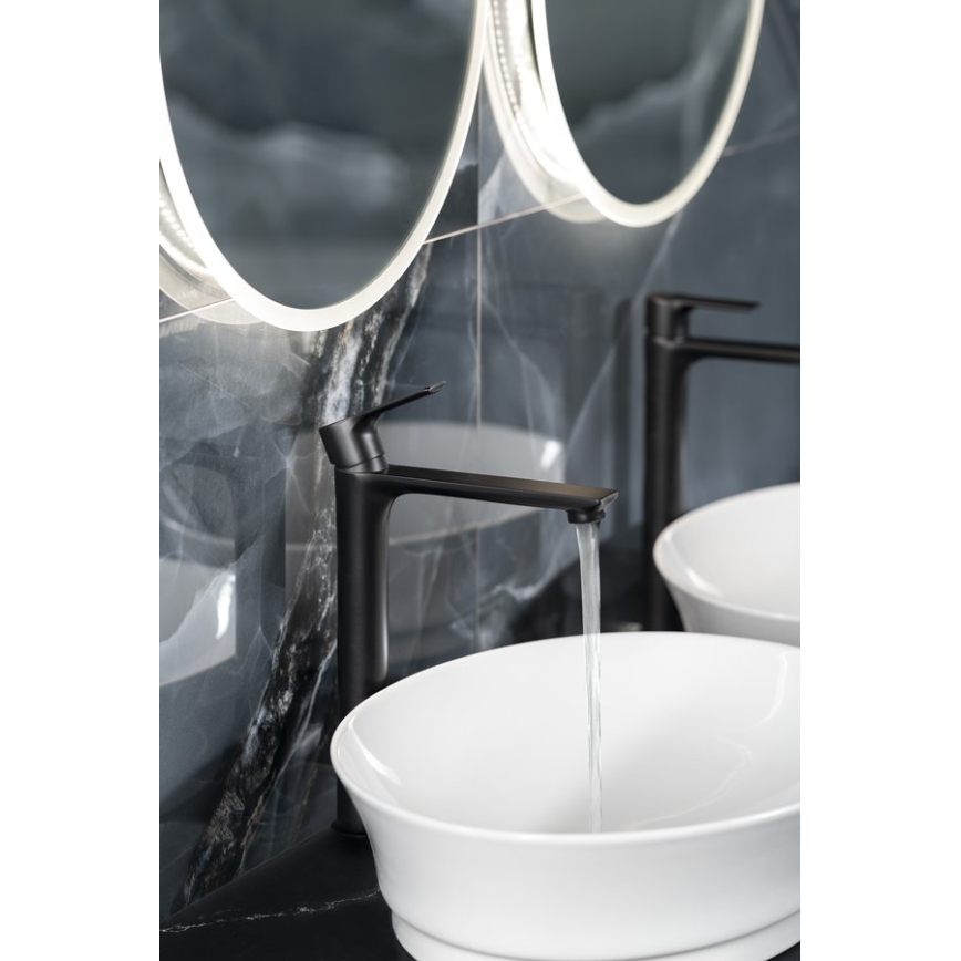 Sapho - Basin tap PAX 31,5 cm matte black