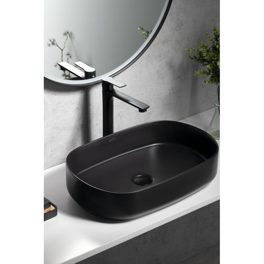 Sapho - Basin tap PAX 31,5 cm matte black