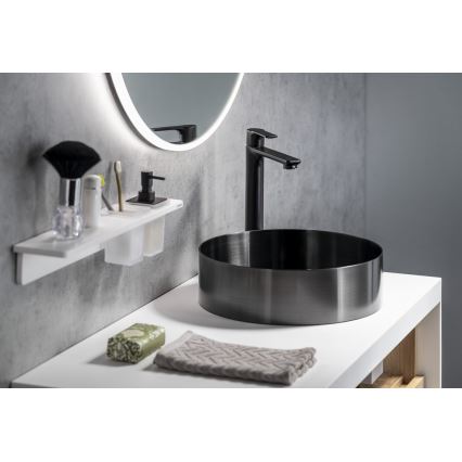 Sapho - Basin tap PAX 31,5 cm matte black