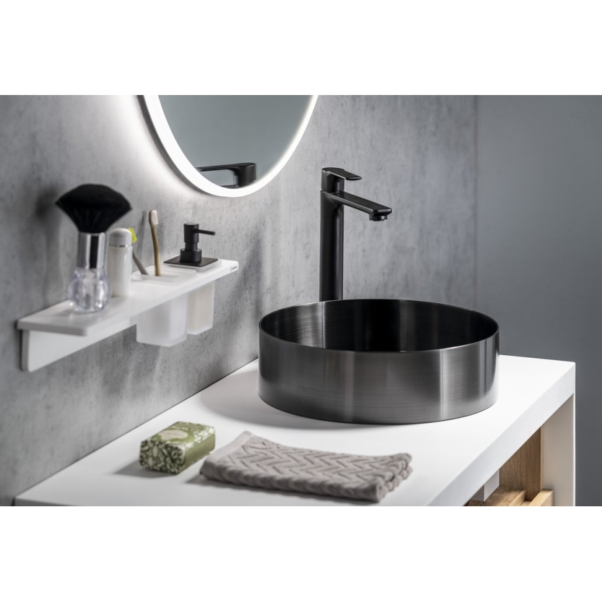 Sapho - Basin tap PAX 31,5 cm matte black