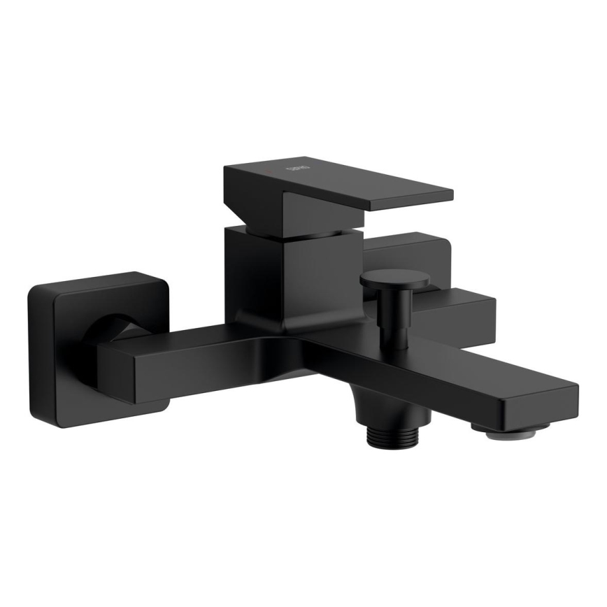 Sapho - Bath tap CUBEMIX matte black