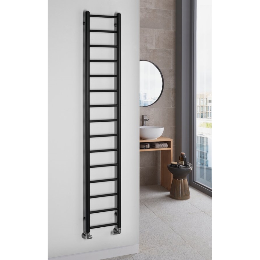 Sapho - Bathroom Radiator DINA 174 x 30 cm Matte Black