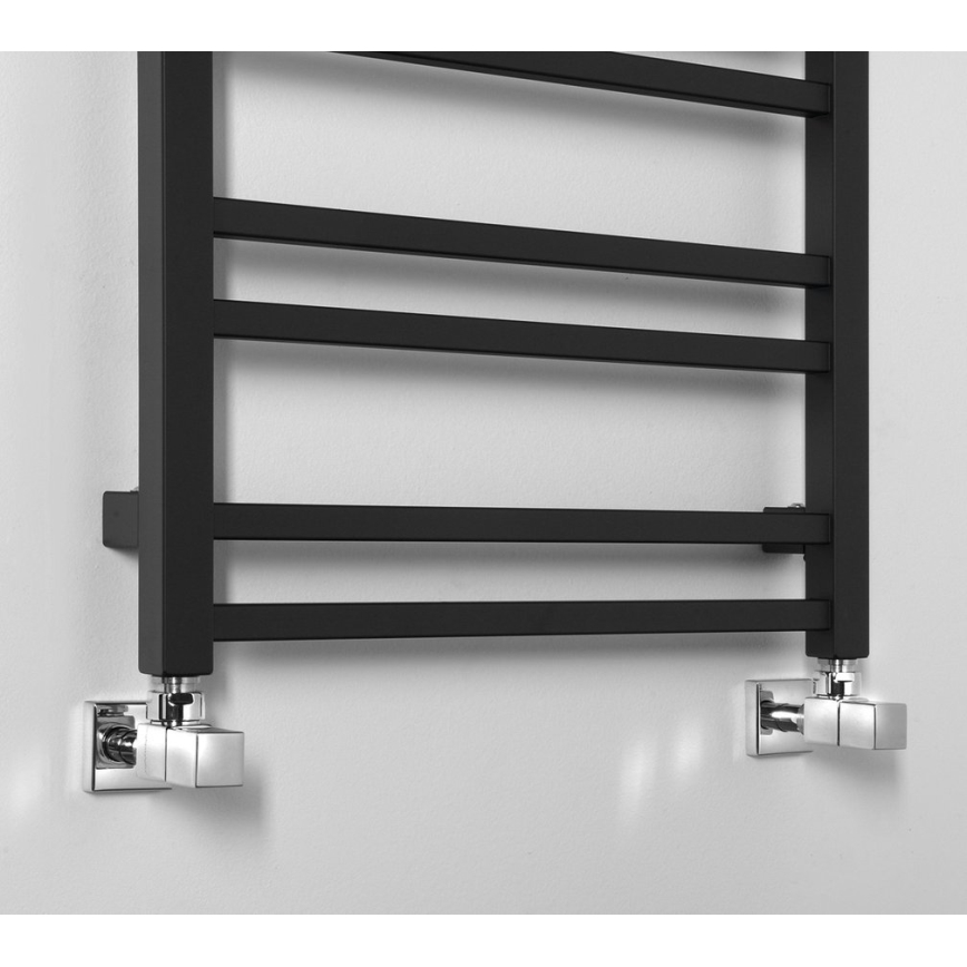 Sapho - Bathroom radiator METRO DOS  110x50 cm matte black