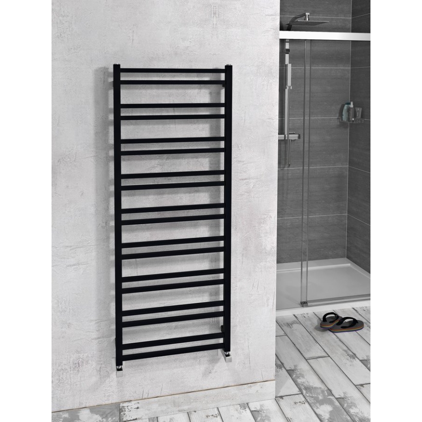 Sapho - Bathroom Radiator METRO DOS 143x55 cm Matte Black
