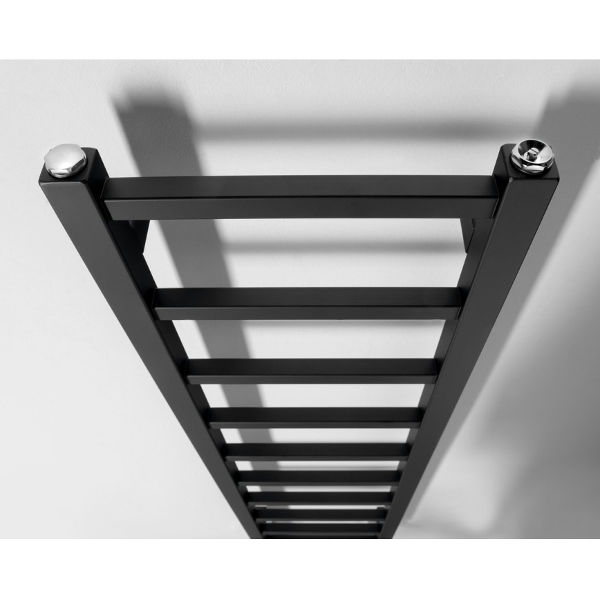 Sapho - Bathroom radiator METRO LIGHT 211W 30x114 cm matte black