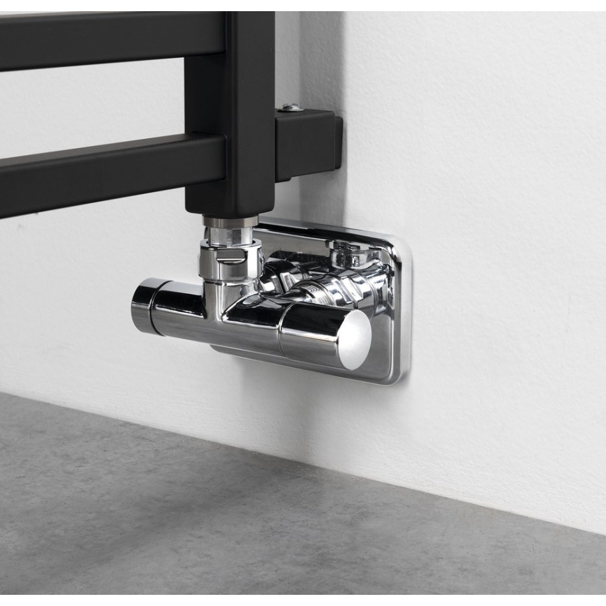 Sapho - Bathroom radiator METRO SPACE 525W 55x143 cm matte black