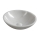Sapho - BLOK Countertop Basin Ø 40 cm, Marble/White
