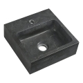 Sapho - BLOK Wall-hung Washbasin 30x30 cm Anthracite