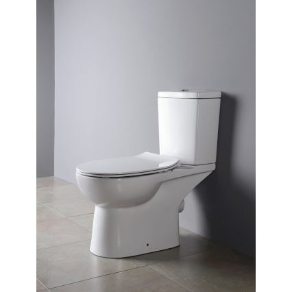 Sapho - Close-coupled toilet, rear outlet, ceramic/white
