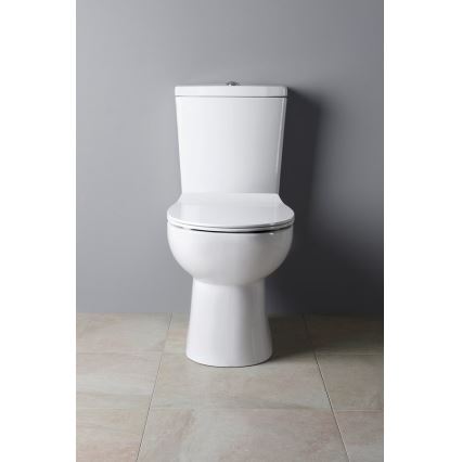 Sapho - Close-coupled toilet, rear outlet, ceramic/white
