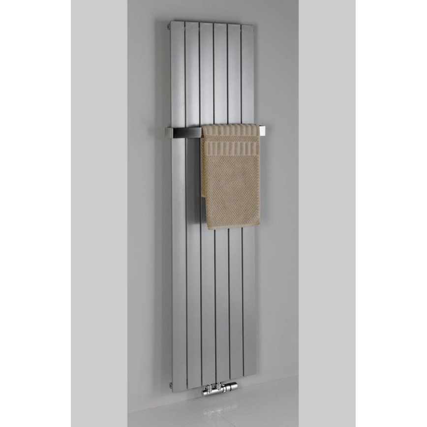 Sapho - COLONNA Bathroom Radiator 180 x 30 cm, Silver
