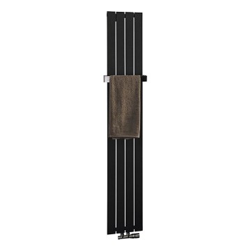 Sapho - COLONNA Bathroom Radiator 180x29 cm, Black