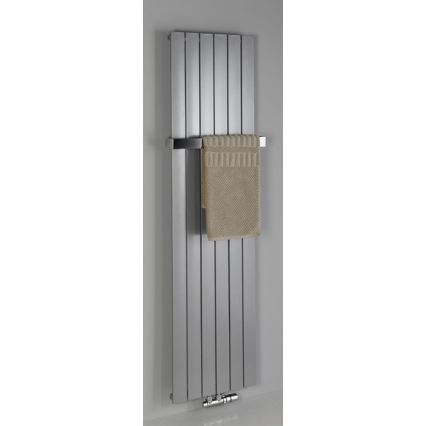 Sapho - COLONNA Wall-mounted Towel Rack 8x34 cm, Polished Stainless Steel