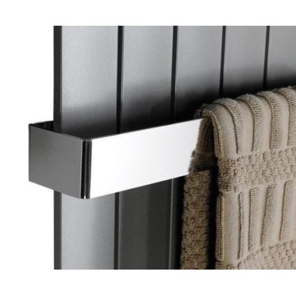 Sapho - COLONNA Wall-Mounted Towel Rail 8x51 cm, Polished Chrome