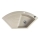 Sapho - Corner kitchen sink 114x57,5 cm granite/beige