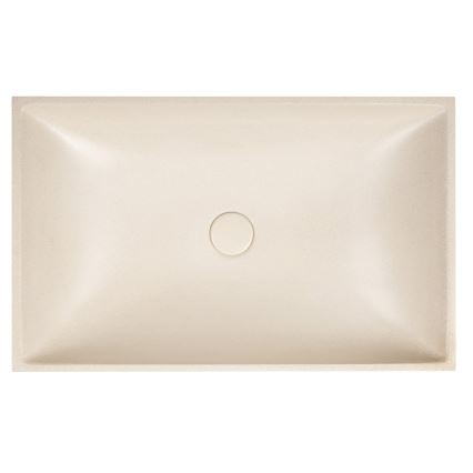 Sapho - Countertop basin 58 x 36 cm, concrete/beige