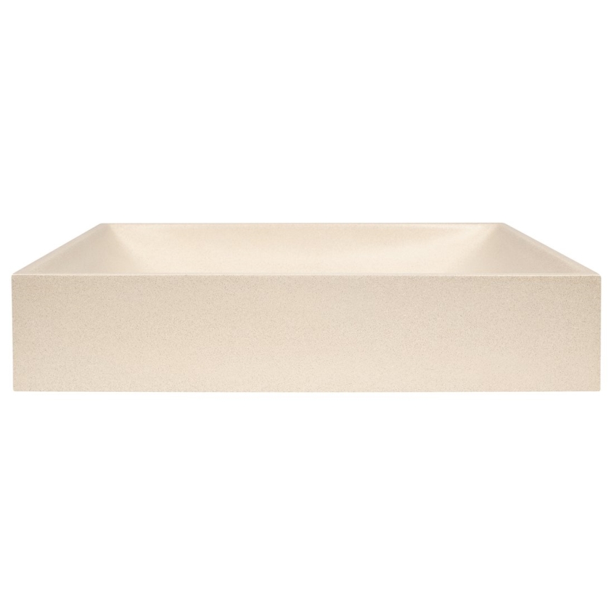 Sapho - Countertop basin 58 x 36 cm, concrete/beige