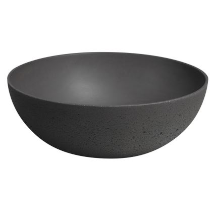 Sapho - Countertop basin FORMIGO Ø 39 cm concrete/anthracite